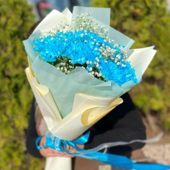 Букет хризантем 1.