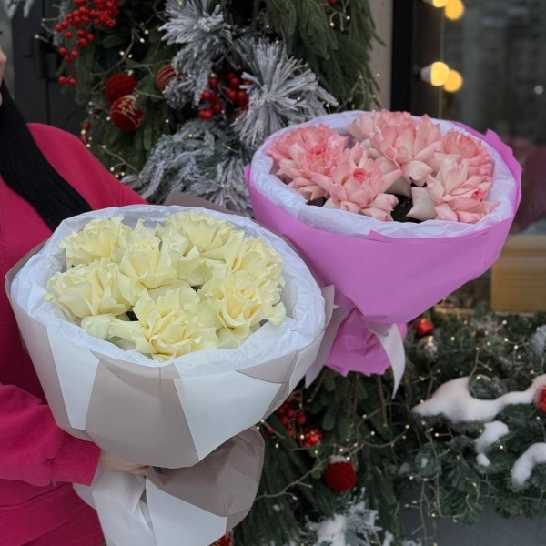 Букет из 7 Французских Роз